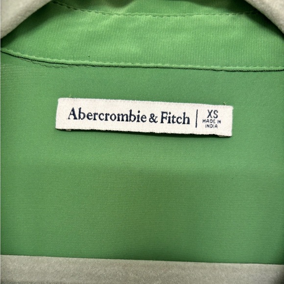 A&F Green Button Down Dress - Picture 5 of 5